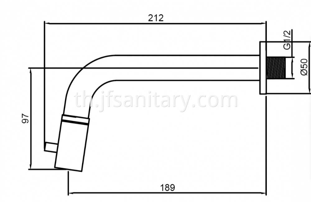 Size Of Long Spout For Bathtub